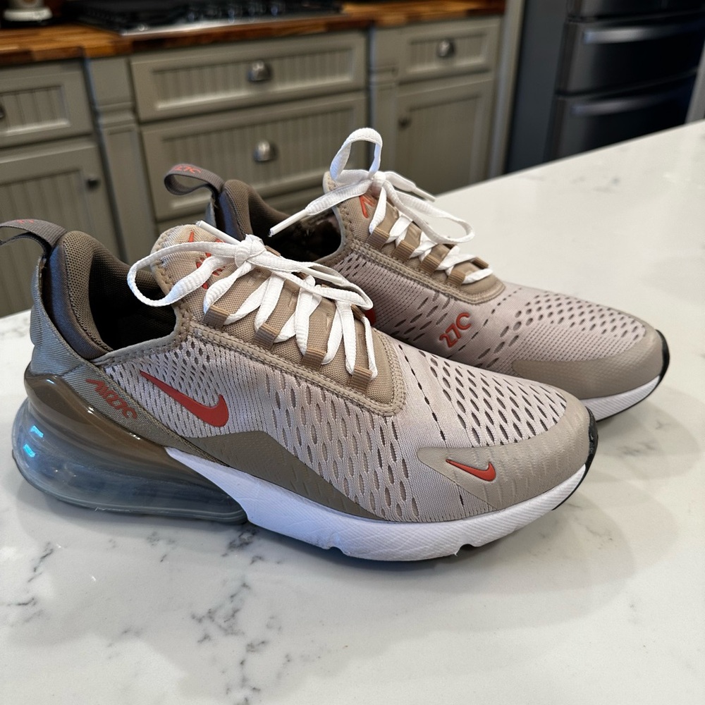 Nike Air Max 270 - Cream & Khaki